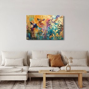 Tablou - Pictura abstractă a naturii (90x60 cm)