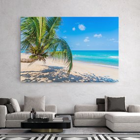 Tablou Canvas, 80x120cm, Dormitor si Living, Peisaje, Plaje, Tropical Beach View