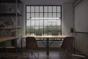 Osram-LED Lustră reglabilă pe cablu OFFICE LINE LED/40W/230V 4000K 120 cm negru