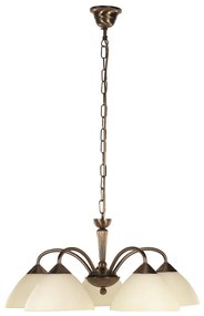 Rabalux 8175 - Lustra cu lant REGINA 5xE14/40W/230V