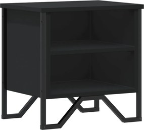 vidaXL Noptieră, negru, 40 x 30 x 40 cm, PAL