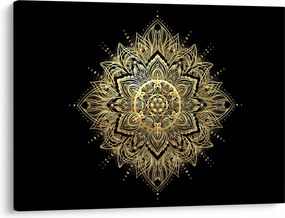 Tablou - Mandala bogăției (70x50 cm)