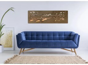 Li-Go 4778/A/4 - Decorațiune LED de perete LED/10W/5V 30000 mAh 120x40 cm stejar