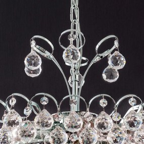 Lustra cristal Asfour, KRISTALL KLASSISCH crom 55cm