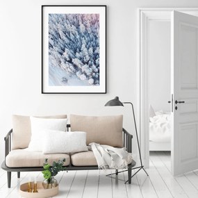 Poster - Pădurea înzăpezită (A4)