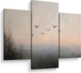 Tablou - Stol de păsări (90x60 cm)