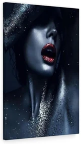 Tablou canvas Blue Cristal 120x80 cm
