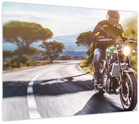 Tablou - Motociclist (70x50 cm)