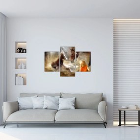 Tablou - Bine ai venit, căluțul mic (90x60 cm)