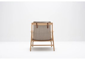 Fotoliu gri-natural Dedo – Gazzda