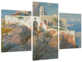 Tablou - William Stanley Haseltine, Santa Maria a Cetrella, Anacapri, reproducere (90x60 cm)