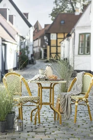 IB Laursen Patura din bumbac Culoare crem, NATURAL STRIP 160x130 cm