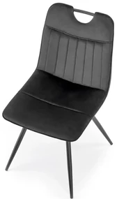 Scaun de bucaterie Olindo, negru