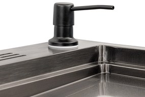 Chiuvetă Dahlia IV din oțel inoxidabil