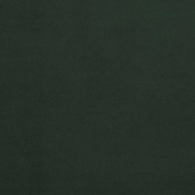 Canapea verde-închis cu tapițerie din catifea 138 cm Juli – Ropez