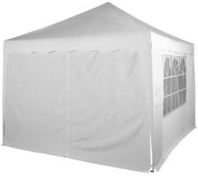 Perete lateral de schimb pentru cort cu fermoar - alb