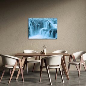 Tablou - cascadele închețate (70x50 cm)