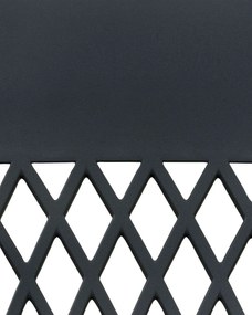 Set 2 buc scaun tip bar Anneli (negru). 1077426