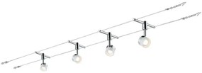 Paulmann 94080 - Set 4x LED 4,8W Spot STAGE 230V crom lucios