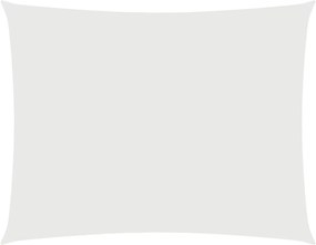 vidaXL Parasolar din țesătură oxford, dreptunghiular, 4 x 6 m, alb
