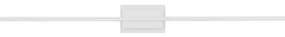 Aplica LED pentru oglinda / tablou AZURE alba L-120,5cm