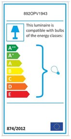 Lustră neagră/arămie cu abajur din metal Yildo – Opviq lights