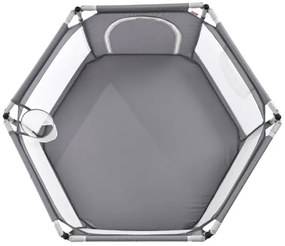 Țarc de joacă 120 cm gri