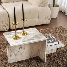 Masă de cafea Harmony Fressia Marble