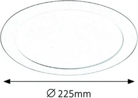 Rabalux 5575 - Lampă încastrată LED LOIS LED/18W/230V