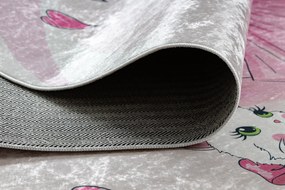 BAMBINO 2161covor lavabil Balerina, pisicuta pentru copii anti-alunecare - roz