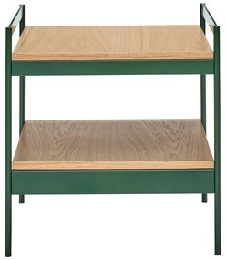 Măsuță auxiliară cu blat cu aspect de lemn de stejar 43x43 cm Jaunty – Hübsch