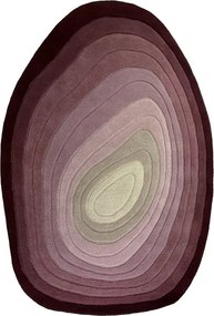 Covor mov țesut manual din lână 200x290 cm Puddle Ombre – Flair Rugs