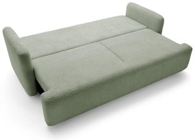 Canapea trei locuri Linaki  (verde marin + negru). 1099119