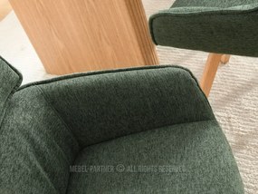 Scaun Doris (verde + stejar). 1111034
