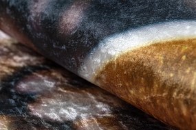 ANDRE 33210 covor lavabil Cafea bucatarie, anti-alunecare - maro