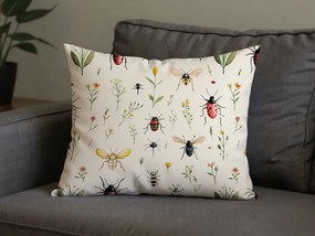 Fața de perna din polibumbac INSECTA POLY 50x70 cm, colorat