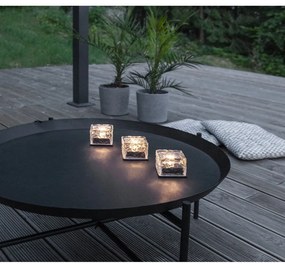 Lumânări LED 3 buc. solare (înălțime 5,5 cm) pentru exterior Icecube – Star Trading