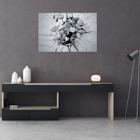 Tablou abstracție 3D (90x60 cm)