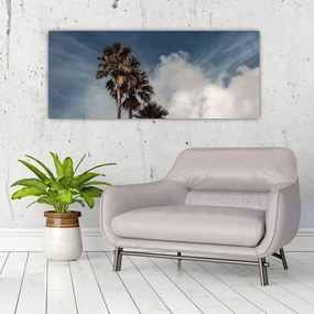 Tablou -  Drama cu palmieri (120x50 cm), în 40 de alte dimensiuni noi