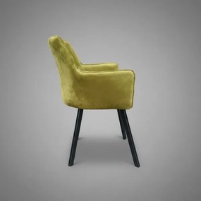 Scaun de sufragerie AMELIA verde