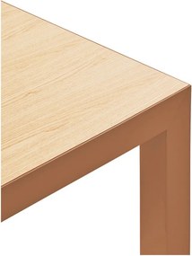 Masă de dining cu blat din lemn de stejar 75x180 cm Alma – Teulat