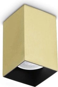 Spot aplicat tavan LOOK PL1 SQUARE D60 H100 OTTONE