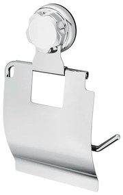 Suport pentru hârtie igienică argintiu autoadeziv din metal Bestlock Bath – Compactor