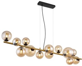 Globo 56135-13H - Lustru LED pe cablu RIHA 13xG9/3,5W/230V alamă