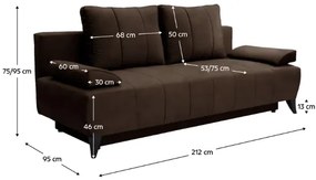 Canapea extensibilă Buno (kronos 06) . 1063828