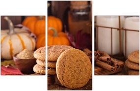Tablou - Biscuiți de toamnă (90x60 cm)