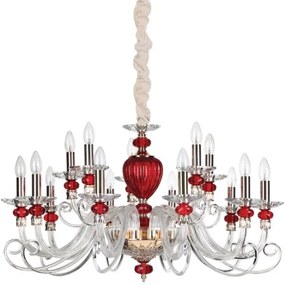 Lustră pe cablu Ideal Lux BARONET 15xE14/40W/230V