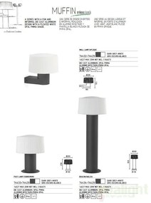 Stalp exterior 74433+glob 74429 Muffin