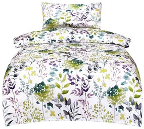 Lenjerie de pat din satin Deluxe Savoy, 140 x 200 cm, 70 x 90 cm
