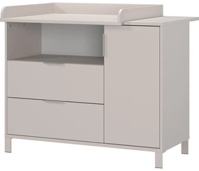 Comodă de copii, crem, cu masă de schimbat 115x102x77 cm Alkmaar – Germania